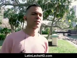 Straight Spanish Latino Paid To Fuck Gay schoolboy